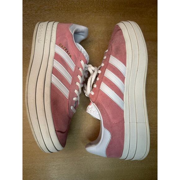 Adidas Gazelle Bold Super Pop Pink Size 9.5 - Picture 5 of 8